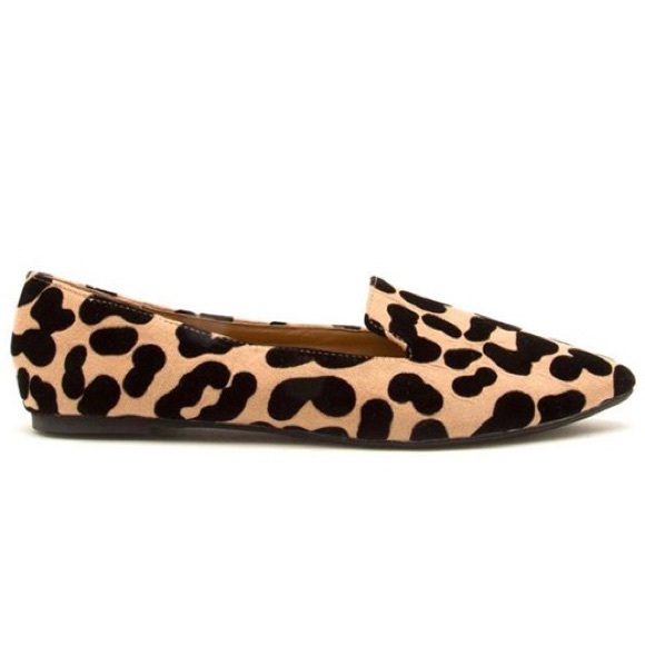 5⭐️TAN LEOPARD Slip-On pointed toe ballet- Shoe - Picture 5 of 6